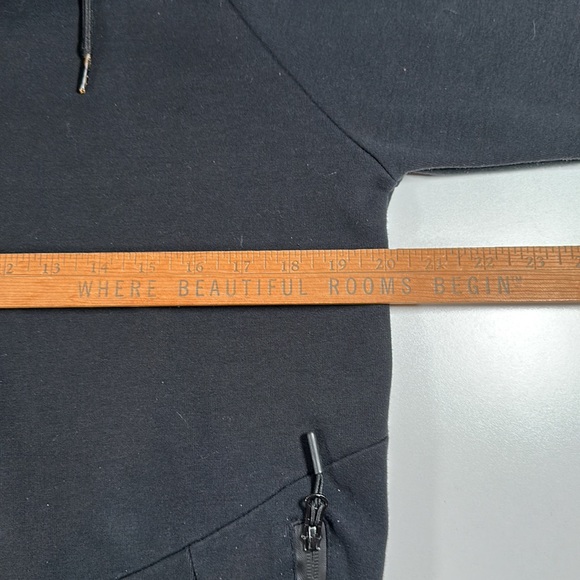 Men’s Bascom Project Long Sleeve Hoodie Sweatshirt Black Sz M - Picture 4 of 7